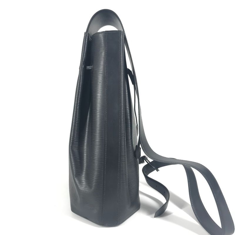 Louis Vuitton Shoulder Bag Sac Ad Epi Leather Noir Black — view 4
