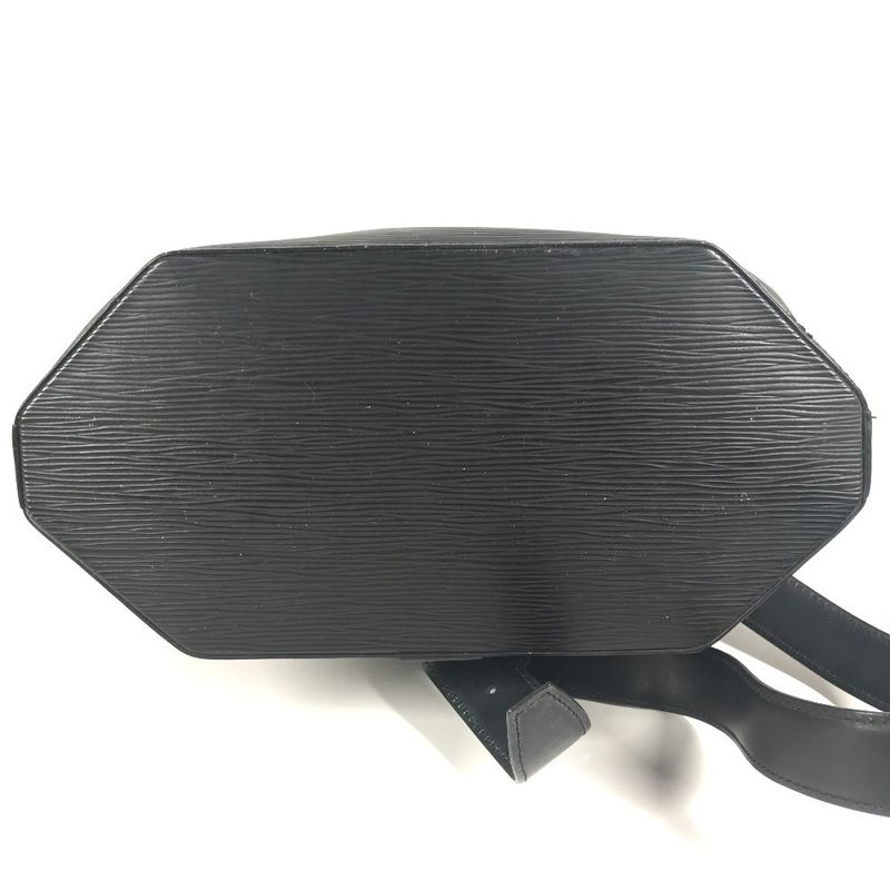 Louis Vuitton Shoulder Bag Sac Ad Epi Leather Noir Black — view 5