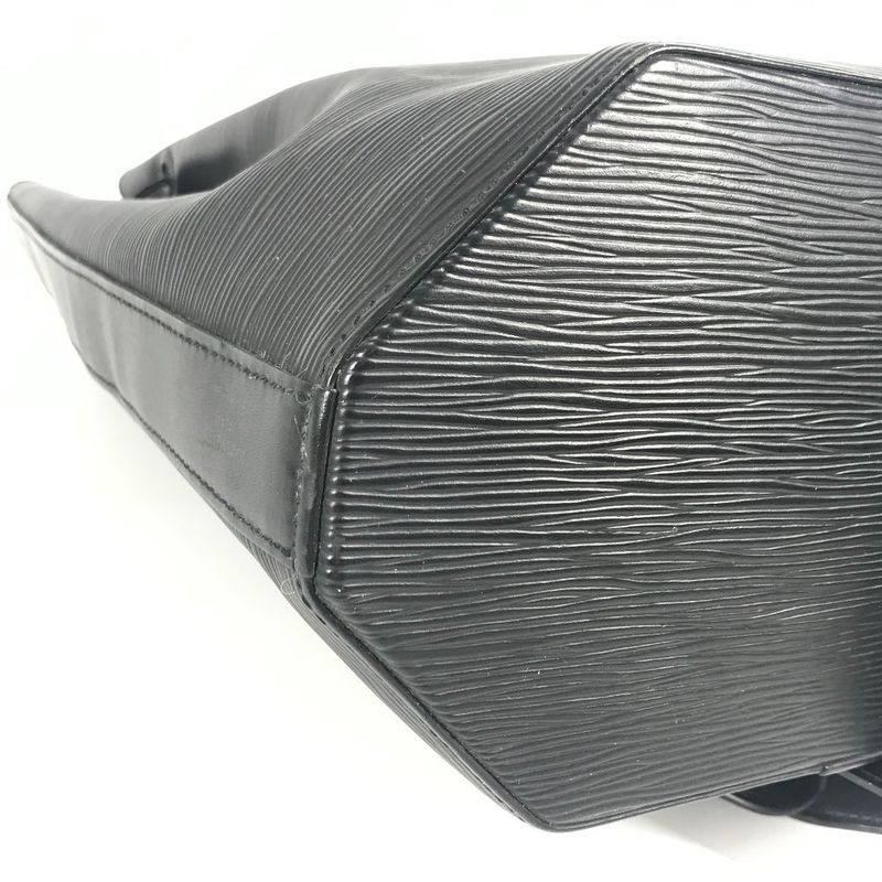 Louis Vuitton Shoulder Bag Sac Ad Epi Leather Noir Black — view 6