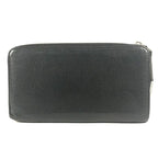 Louis Vuitton Portefeuille Comete Long Wallet Leather Black — view 2