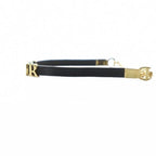 Christian Dior Bracelet Accessories Bangle Leather Logo Engraved Gold Color — view 6