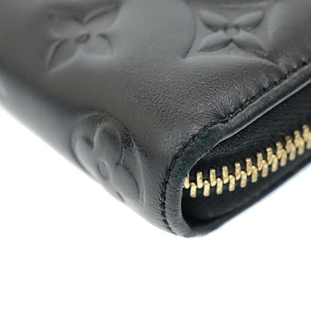 Louis Vuitton Monogram Embossed Zippy Wallet Coussin Round Zipper Long — view 7