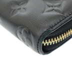 Louis Vuitton Monogram Embossed Zippy Wallet Coussin Round Zipper Long — view 7