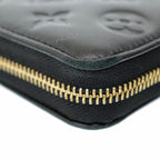 Louis Vuitton Monogram Embossed Zippy Wallet Coussin Round Zipper Long — view 8