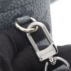 Louis Vuitton Shoulder Bag Chalk Pouch Taurillon Climbing Granite Gray — view 8