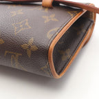 Louis Vuitton Waist Bag Body Pochette Florentine Monogram Coated — view 9