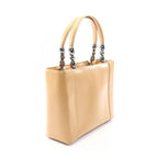 Christian Dior Handbag Maris Pearl Beige Leather Tote — view 2