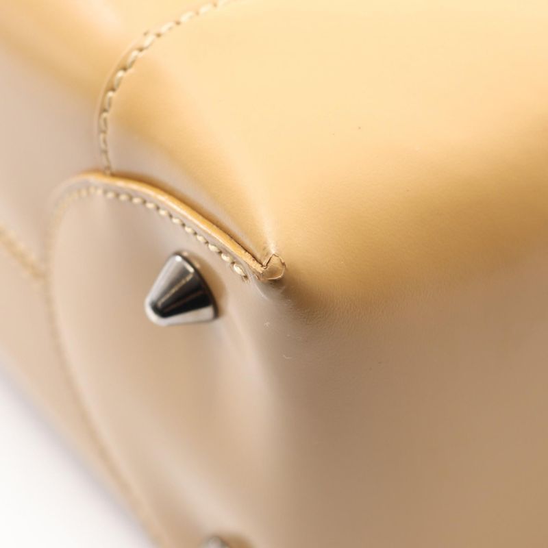 Christian Dior Handbag Maris Pearl Beige Leather Tote — view 5