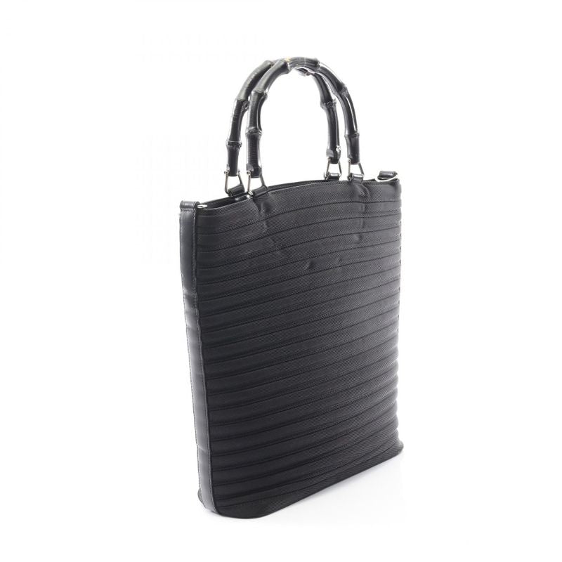 Gucci Handbag Bamboo 002 1998 0353 Black Leather — view 2