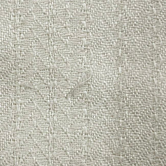 Hermes Shawl White Beige Rebliss Cleaned — view 7