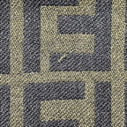 Fendi Scarf Khaki Green Zucca Cleaned Wool — view 7