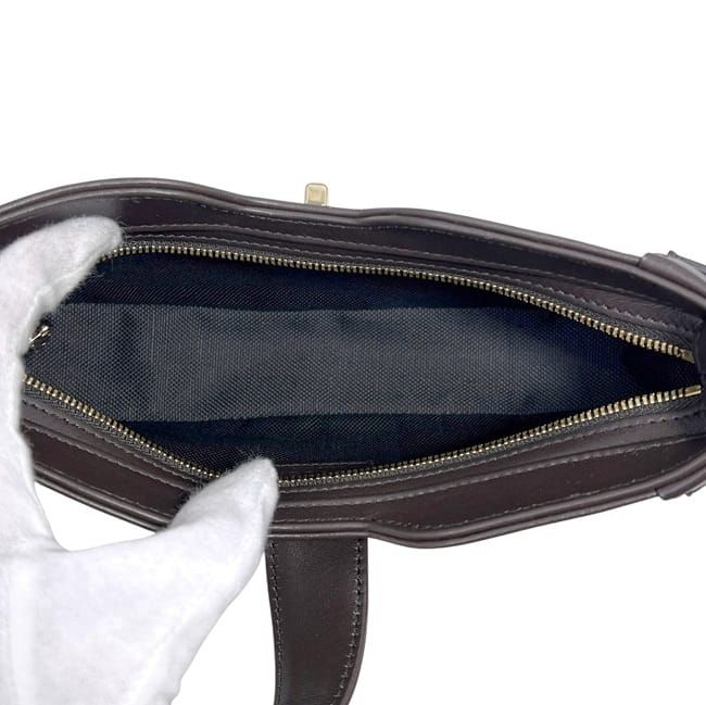 Gucci Shoulder Bag Moonside Beige Brown GG Canvas — view 4