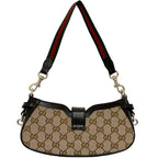 Gucci Shoulder Bag Moonside Beige Brown GG Canvas — view 3