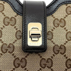 Gucci Shoulder Bag Moonside Beige Brown GG Canvas — view 8