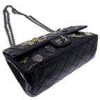 Chanel Shoulder 2.55 Black Bag — view 4