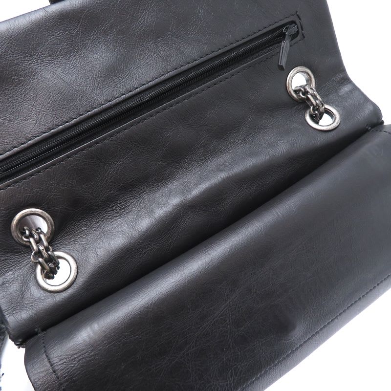 Chanel Shoulder 2.55 Black Bag — view 8