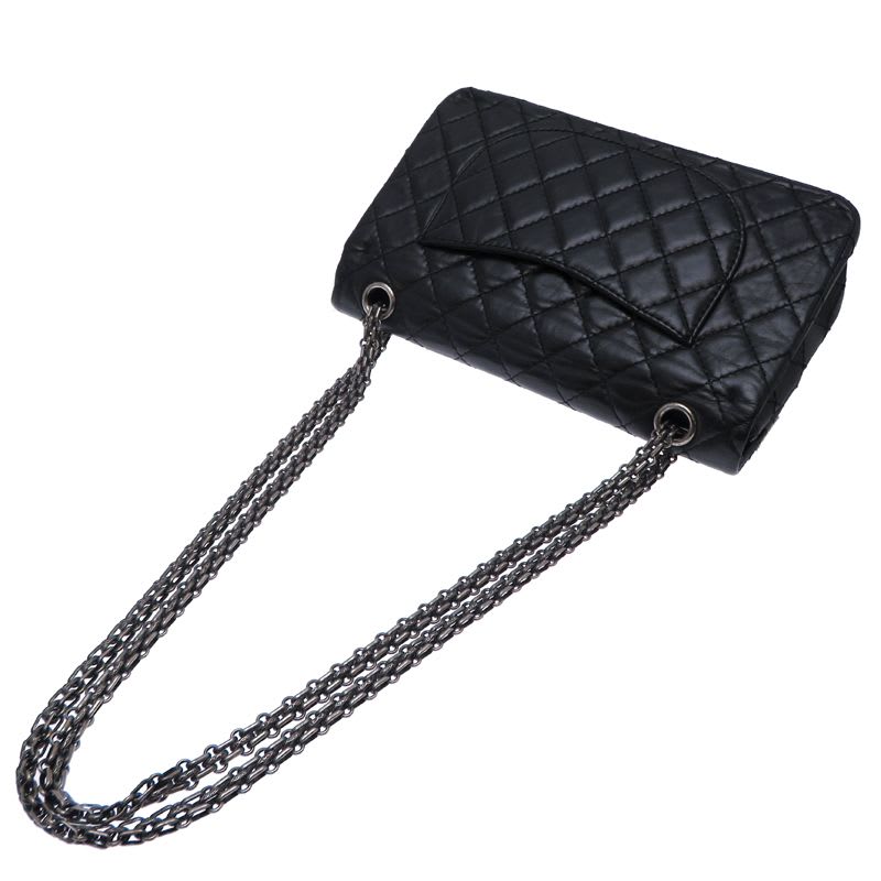 Chanel Shoulder 2.55 Black Bag — view 5