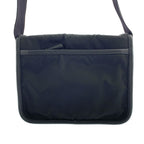 Prada 2 Vd034 Pattina Re-Nylon Saffiano Leather Shoulder Bag Black — view 4