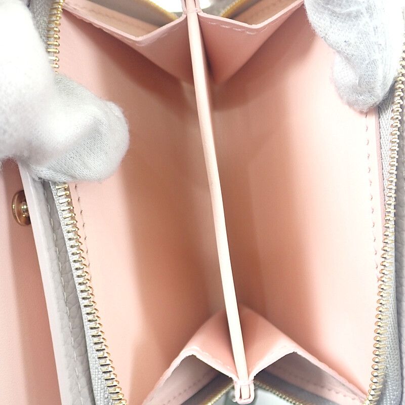 Louis Vuitton Portefeuille Cles A Bifold Wallet Monogram Mahina Bloom — view 9