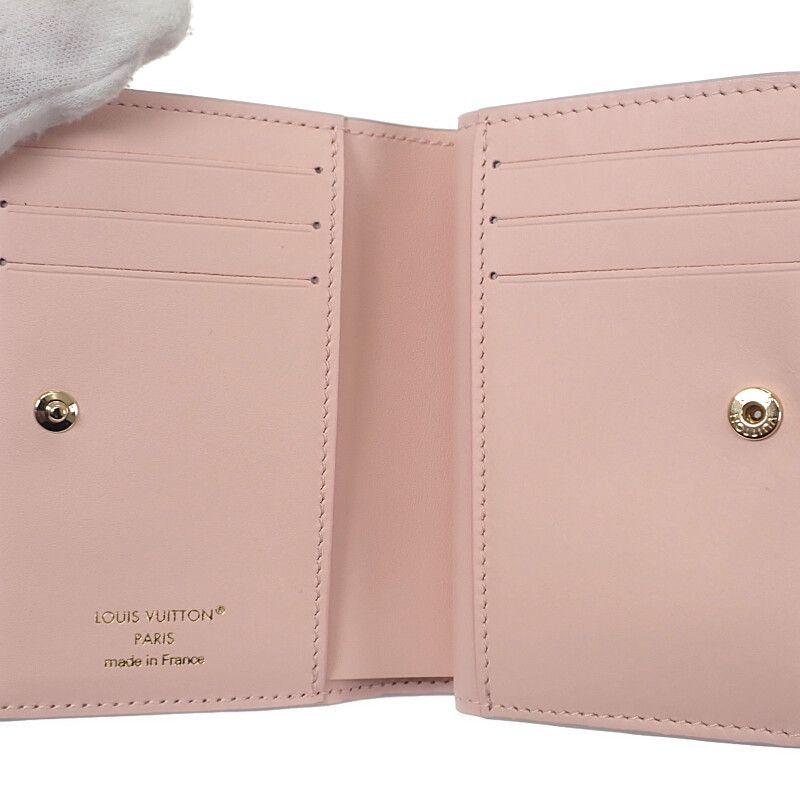 Louis Vuitton Portefeuille Cles A Bifold Wallet Monogram Mahina Bloom — view 7