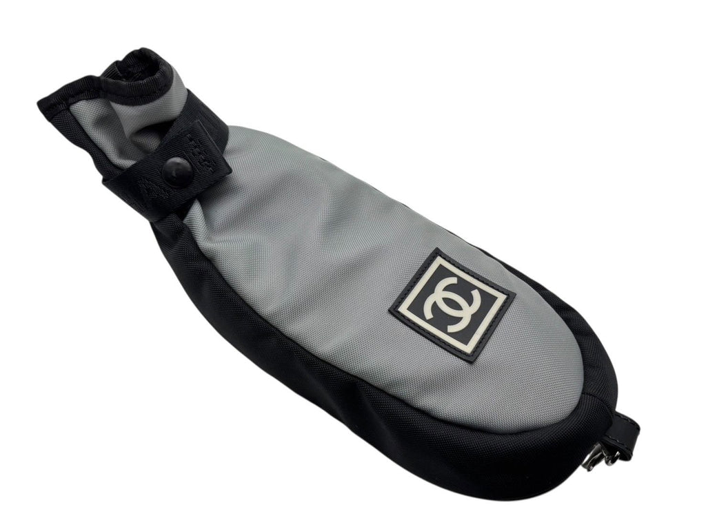 Chanel Sports Line Golf Club Head Cover CC Logo Nylon Black — view 2