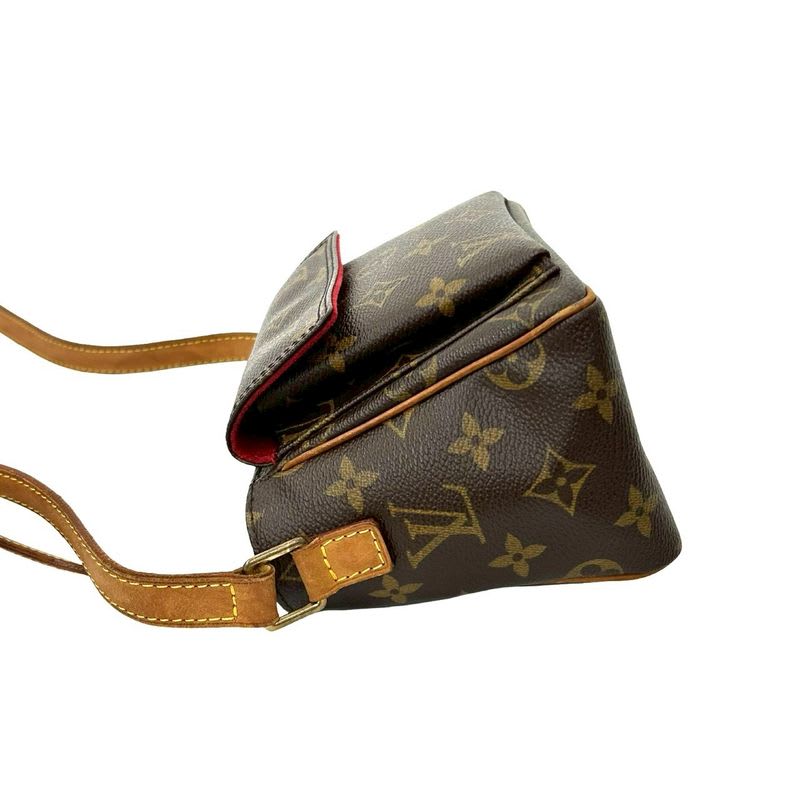 Louis Vuitton Vintage Vivacite PM Monogram Leather Mini Shoulder Bag Pochette — view 6