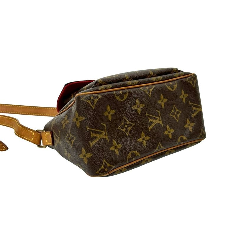 Louis Vuitton Vintage Vivacite PM Monogram Leather Mini Shoulder Bag Pochette — view 8