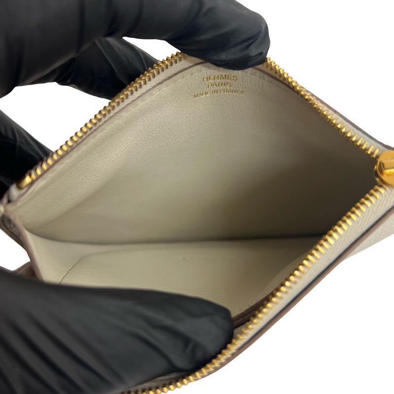 Hermes Zip Ango Evercolor Leather — view 7