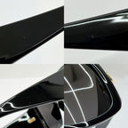 Gucci Square Frame Sunglasses with Scratch GG1402 sa 001 55/15-135 M Black — view 7