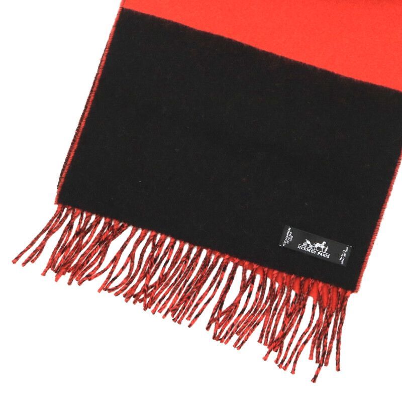 Hermes Bicolor Cashmere Scarf — view 3