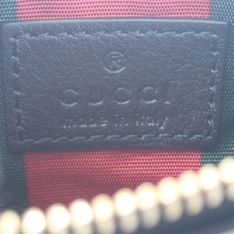 Gucci Key Case Coin Polyurethane Brown Gold Hardware GG — view 6