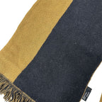 Gucci Scarf Shawl Wool Black Brown Logo Class Y Apparel — view 6