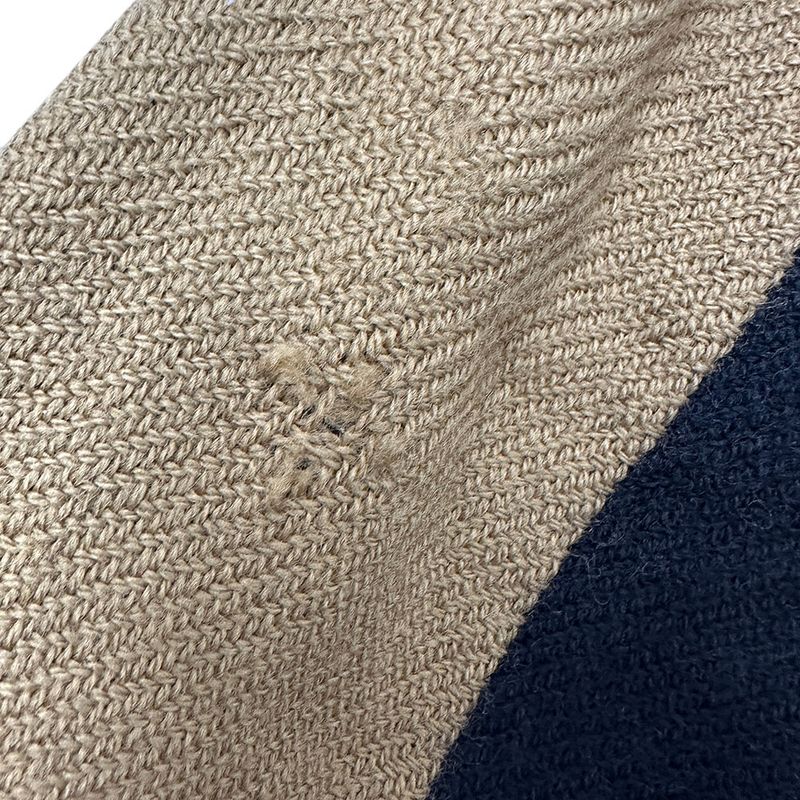 Gucci Scarf Shawl Wool Black Brown Logo Class Y Apparel — view 8