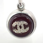 Chanel Coco Mark Earrings One Side J94-3 — view 3