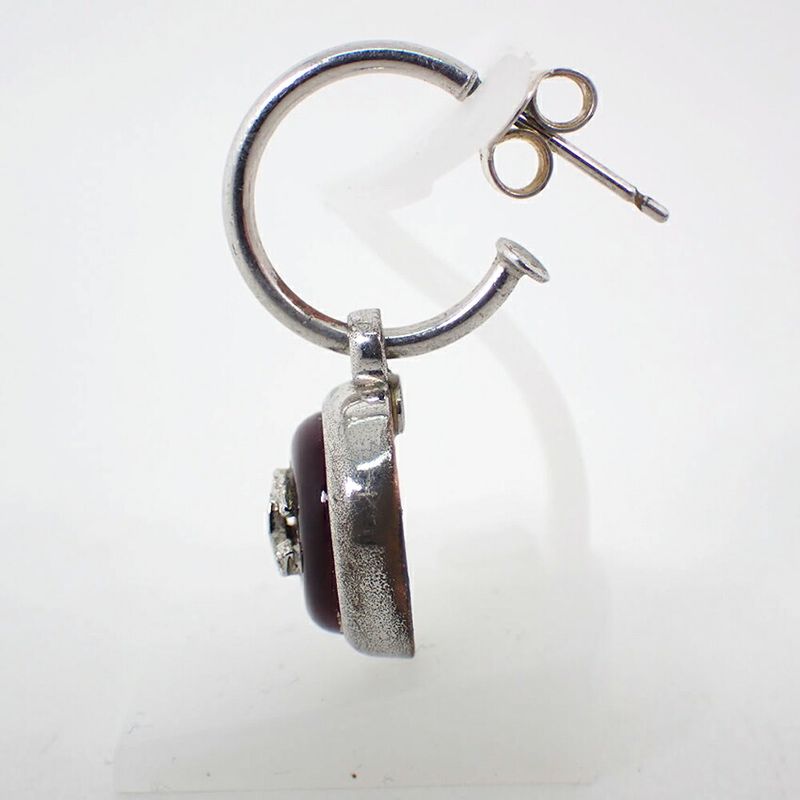 Chanel Coco Mark Earrings One Side J94-3 — view 5