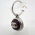 Chanel Coco Mark Earrings One Side J94-3 — view 4