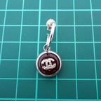 Chanel Coco Mark Earrings One Side J94-3 — view 9
