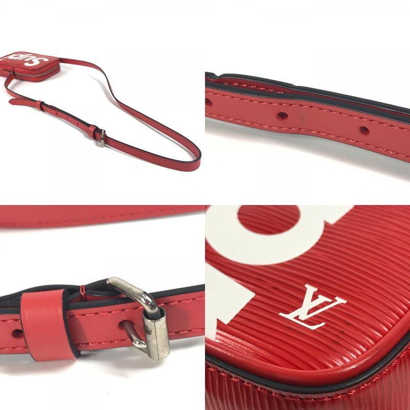Louis Vuitton Shoulder Bag Danube P PM Epi Leather Red — view 8