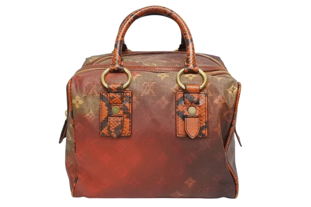 Louis Vuitton Richard Prince Jokes Man Crazy Handbag Rouge Gold — view 2