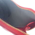 Dior Amour Caro Chain Heart Pouch S5097 Unid m61 R Shoulder Bag Calf Red — view 4