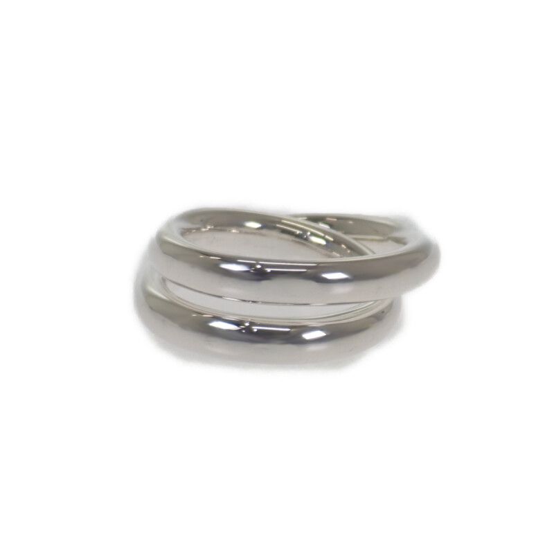 Hermes Vertige 13 no 54 B Ring 2 Rings Silver 925 Men — view 3