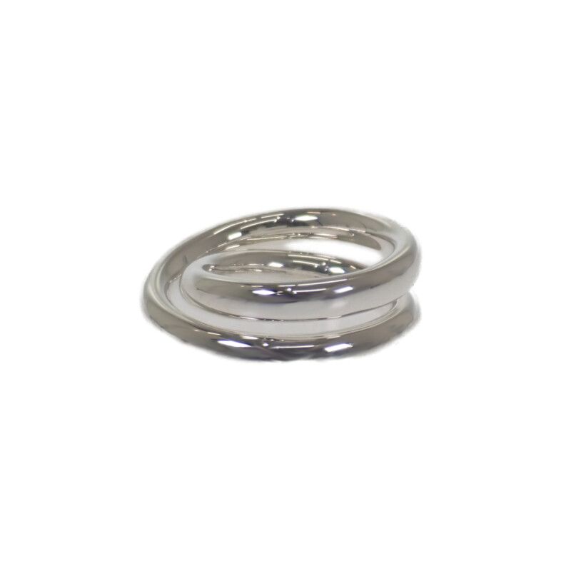 Hermes Vertige 13 no 54 B Ring 2 Rings Silver 925 Men — view 4