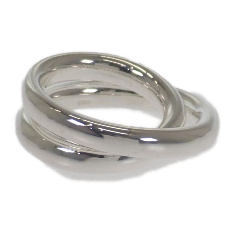 Hermes Vertige 13 no 54 B Ring 2 Rings Silver 925 Men — view 5