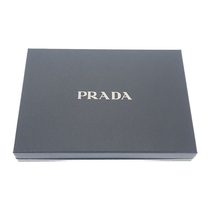 Prada Chain Shoulder Bag 1 Ni054 Handbag Tessuto Impunto Nylon Leather Beige — view 8