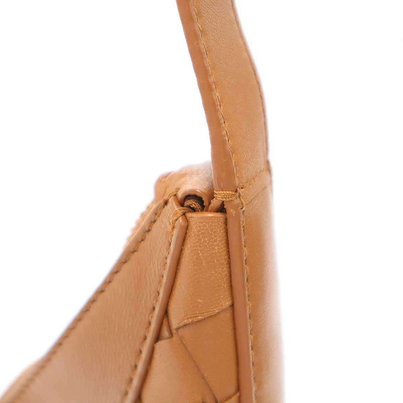 Bottega Veneta Drop Small Hobo Bag Intrecciato Brown — view 6