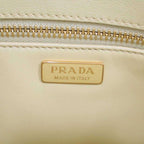 Prada Galleria Bag Medium Leather Shoulder Yellow — view 5