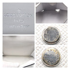 Louis Vuitton Taiga Llama Discovery Compact Wallet Optic White — view 5