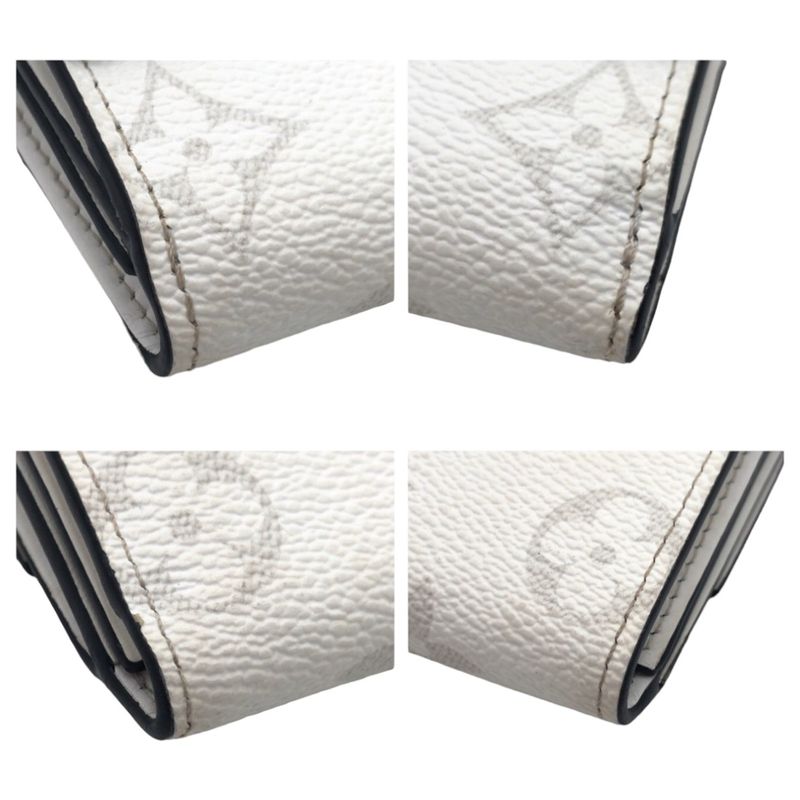 Louis Vuitton Taiga Llama Discovery Compact Wallet Optic White — view 3