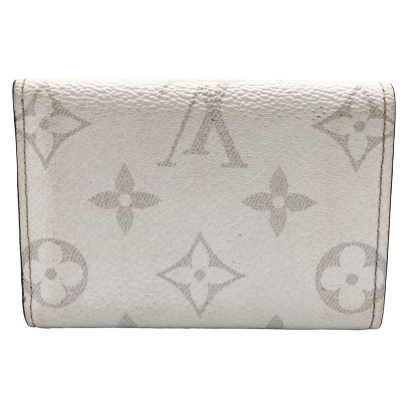 Louis Vuitton Taiga Llama Discovery Compact Wallet Optic White — view 2