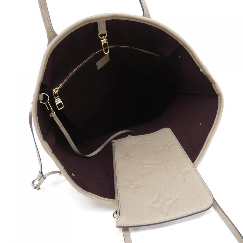Louis Vuitton Monogram Empreinte Neverfull MM Bag — view 5
